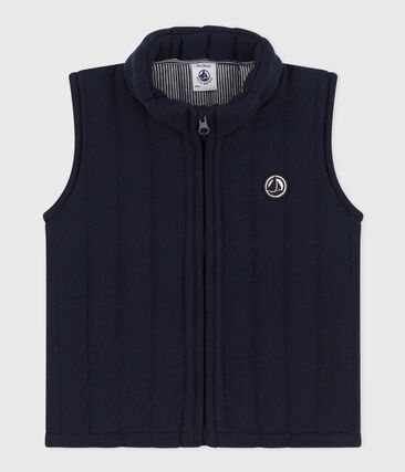 Veste sans manche en tubique matelassé bébé