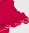 Robe enfant sans manche en coton rouge TERKUIT