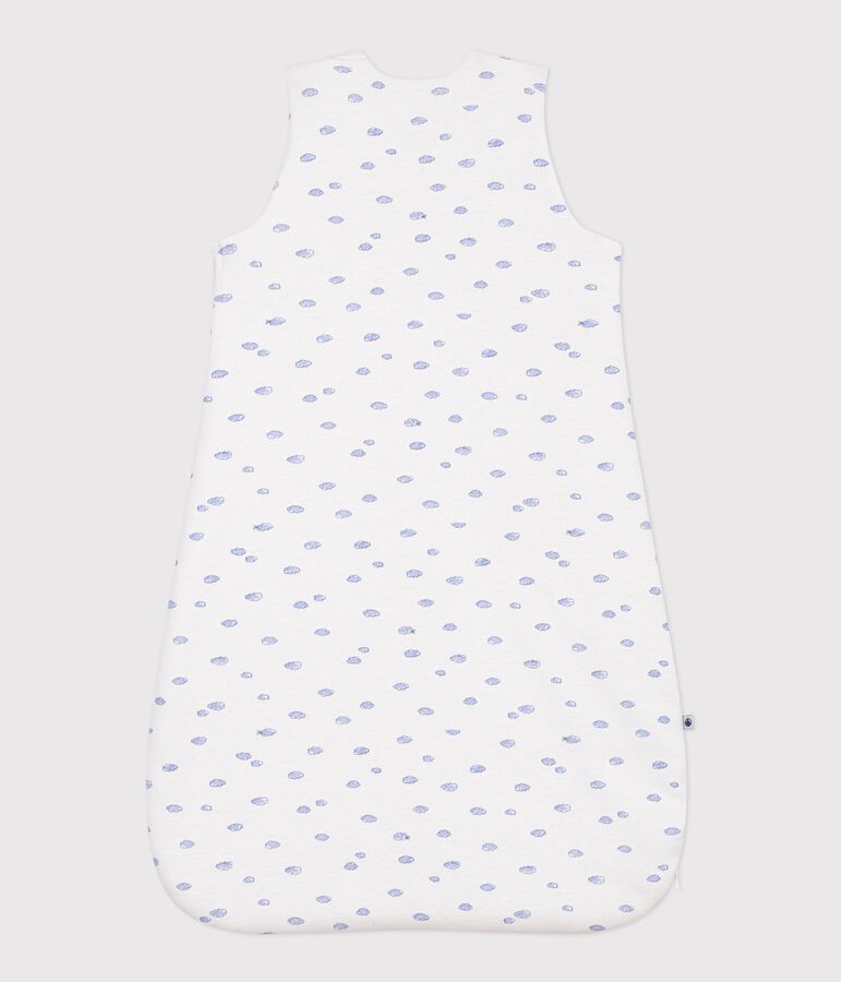 Gigoteuse b&eacute;b&eacute; en coton imprim&eacute; nuage TOG 1,5 blanc/multicouleur