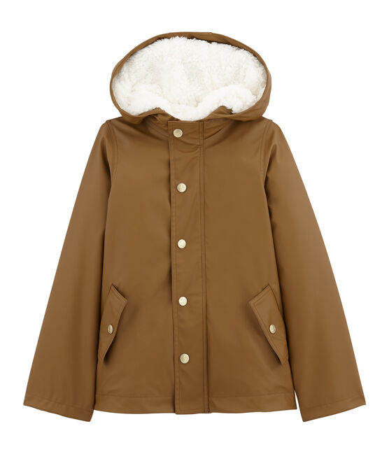 Cire chaud déperlant enfant fille marron BRINDILLE