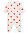 Dors bien bébé fille blanc MARSHMALLOW/rouge TERKUIT