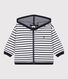 Sweatshirt à capuche en jersey épais bébé