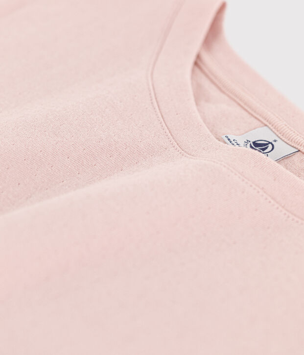 T-shirt LE BOXY en coton Femme rose