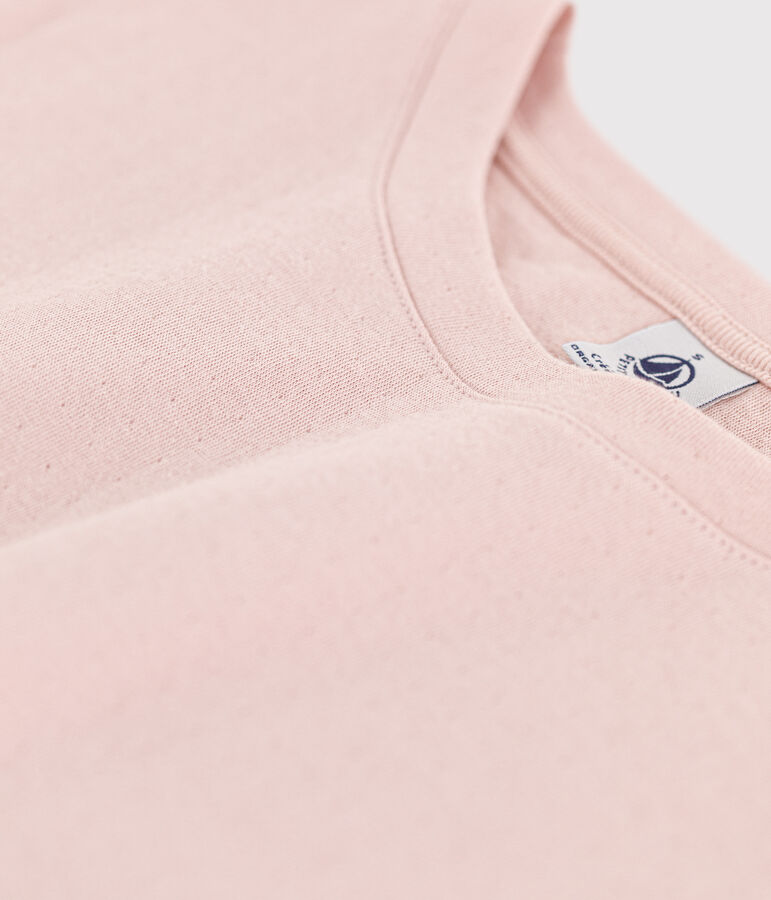 T-shirt LE BOXY en coton Femme rose SALINE