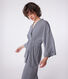 Kimono rayé femme