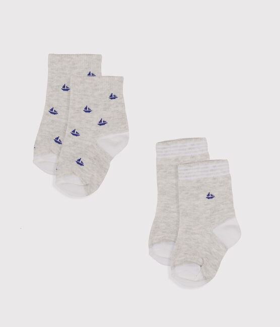 Lot de 2 paires de chaussettes bébé variante 1