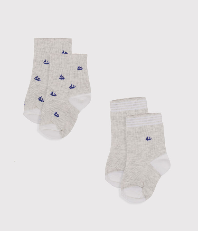 Lot de 2 paires de chaussettes b&eacute;b&eacute; variante 1