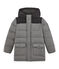 Doudoune enfant garçon en flanelle déperlante gris SUBWAY CHINE