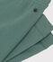 Legging bébé en coton vert VALLEE