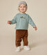 Tee-shirt manches longues en jersey fin bébé