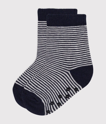 Chaussettes en coton anti dérapante bébé