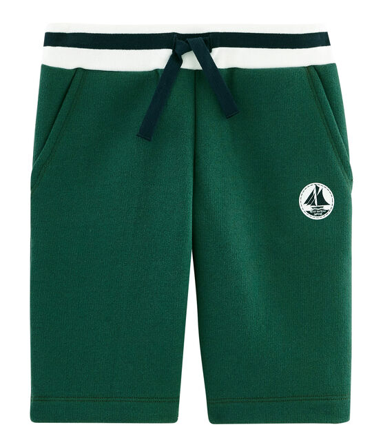 Bermuda en molleton enfant garçon vert SOUSBOIS
