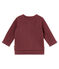 Cardigan bébé fille en molleton brillant rouge OGRE/jaune DORE