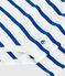 Body bébé en coton col polo rayé bleu MILK/ OLYMPIC