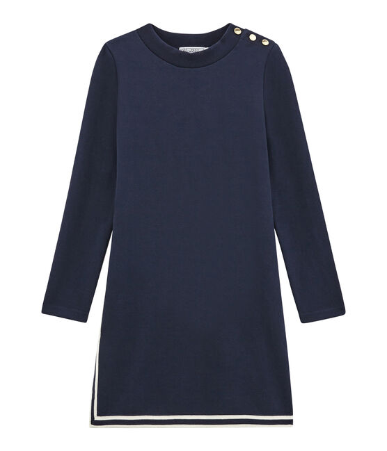 Robe droite femme bleu SMOKING