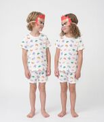 blanc/multicouleur