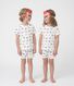 Pyjama short d&eacute;guisement enfant en coton imprim&eacute; masques