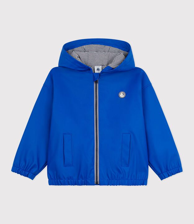 Blouson enfant uni bleu vif