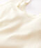 Débardeur laine et coton Femme blanc MARSHMALLOW