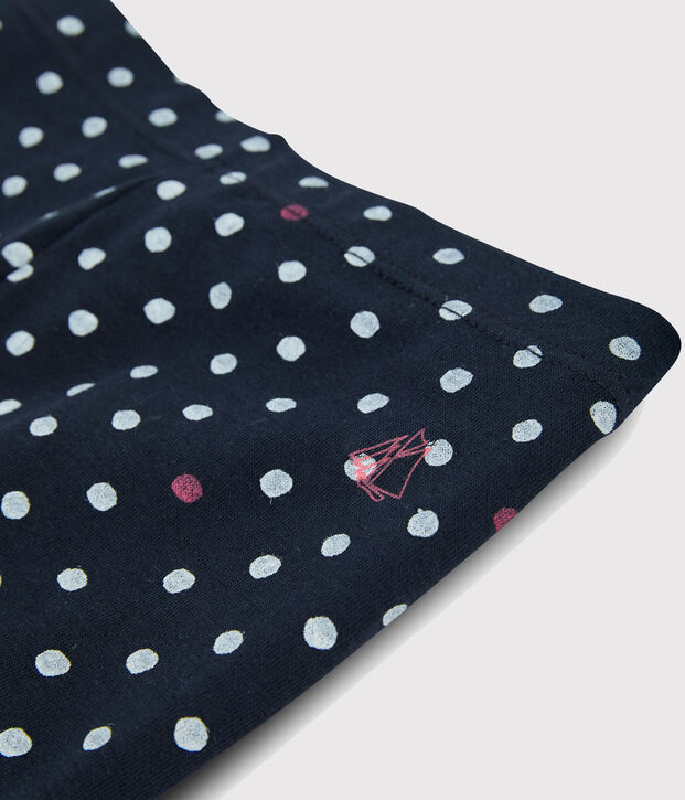 Legging enfant fille bleu/multicouleur