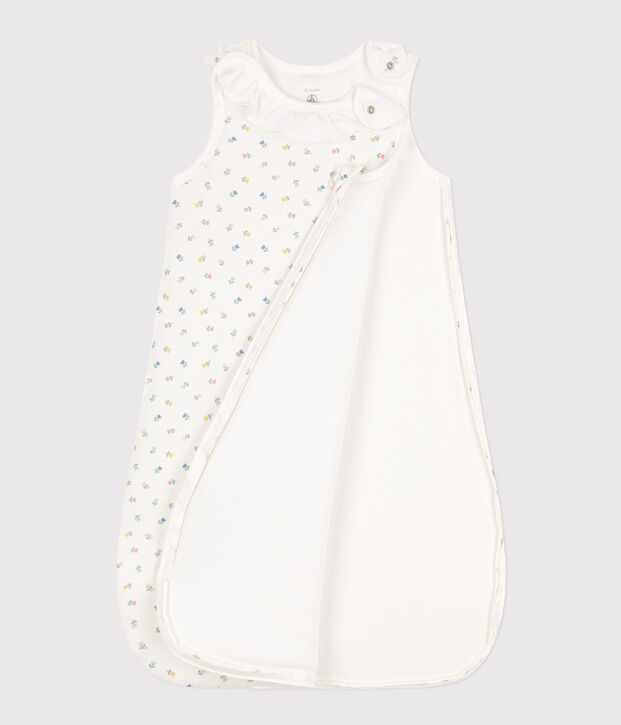 Gigoteuse fleurs en coton TOG 2 blanc/multicouleur