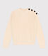 Pull en côte anglaise en coton Femme