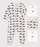 Lot de 1 pyjama bébé et 3 bodies baleines variante 1