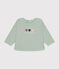 Sweatshirt en molleton bébé vert HERBIER