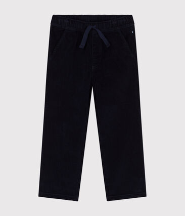 Pantalon droit en velours enfant garçon