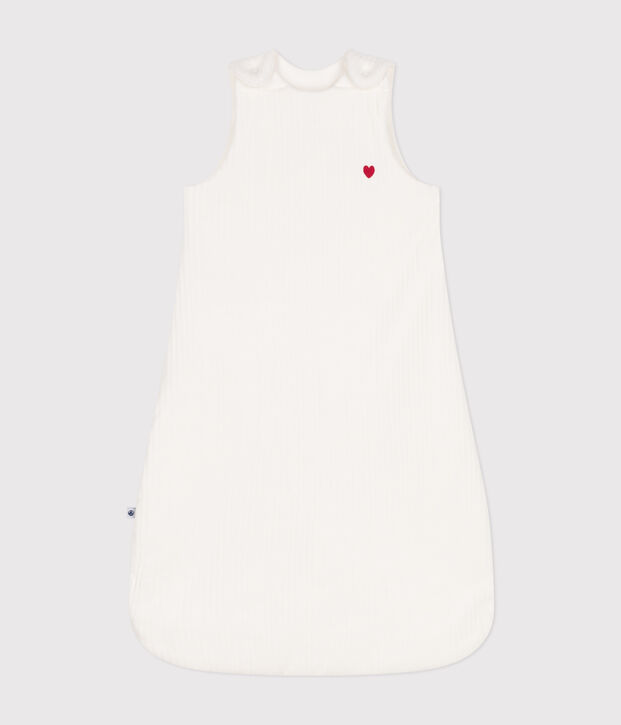 Gigoteuse en velours b&eacute;b&eacute; TOG 3 blanc