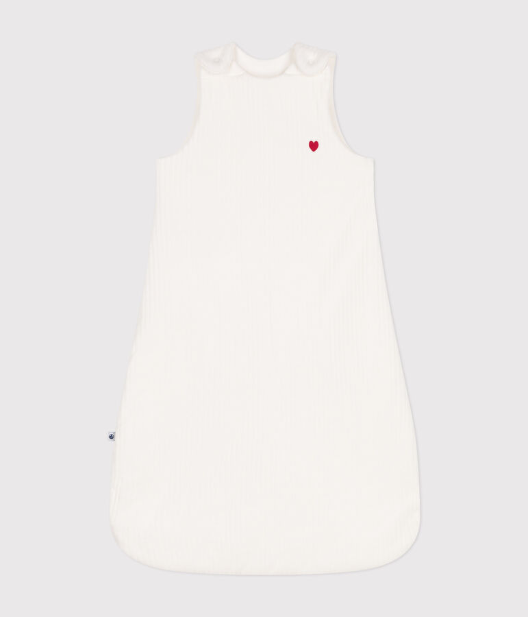 Gigoteuse en velours b&eacute;b&eacute; TOG 3 blanc MARSHMALLOW