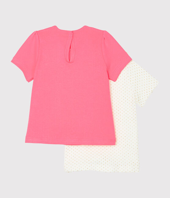 Lot de 2 tee-shirts bébé fille variante 1