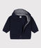 Sweatshirt bébé en polaire bleu SMOKING