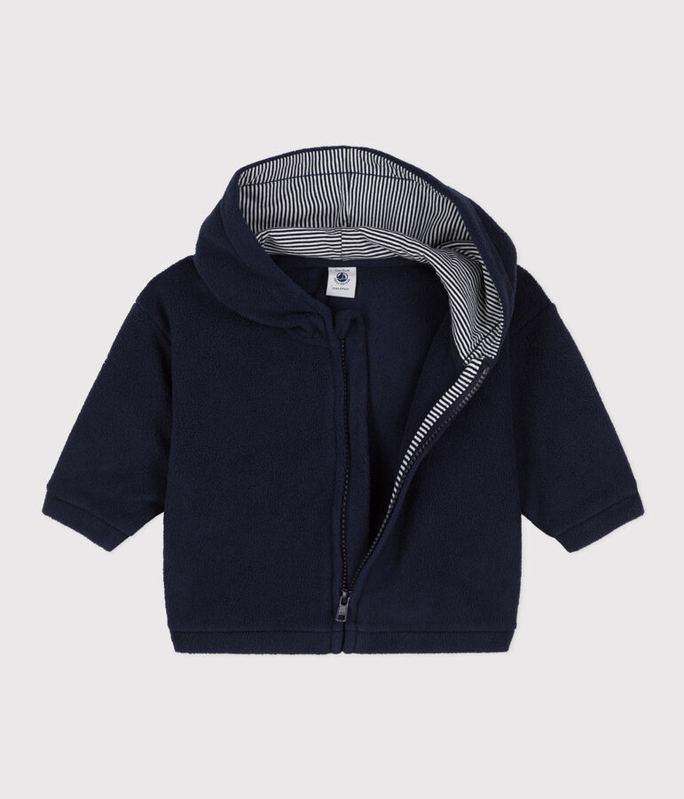 Sweatshirt b&eacute;b&eacute; en polaire bleu