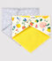 Lot de 2 bandanas-bavoirs bébé garçon variante 1