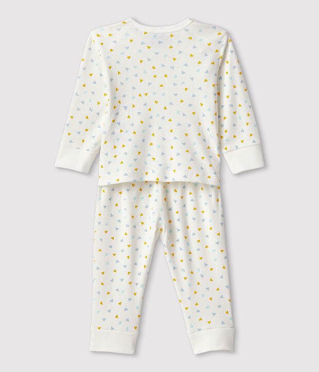 Dors-bien sans pression confettis b&eacute;b&eacute; en coton blanc/multicouleur