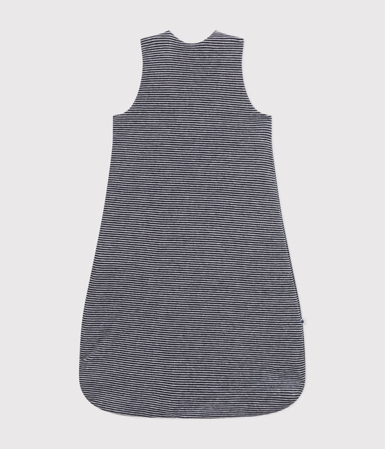 Gigoteuse en velours bébé TOG 2,5 bleu SMOKING/blanc MARSHMALLOW