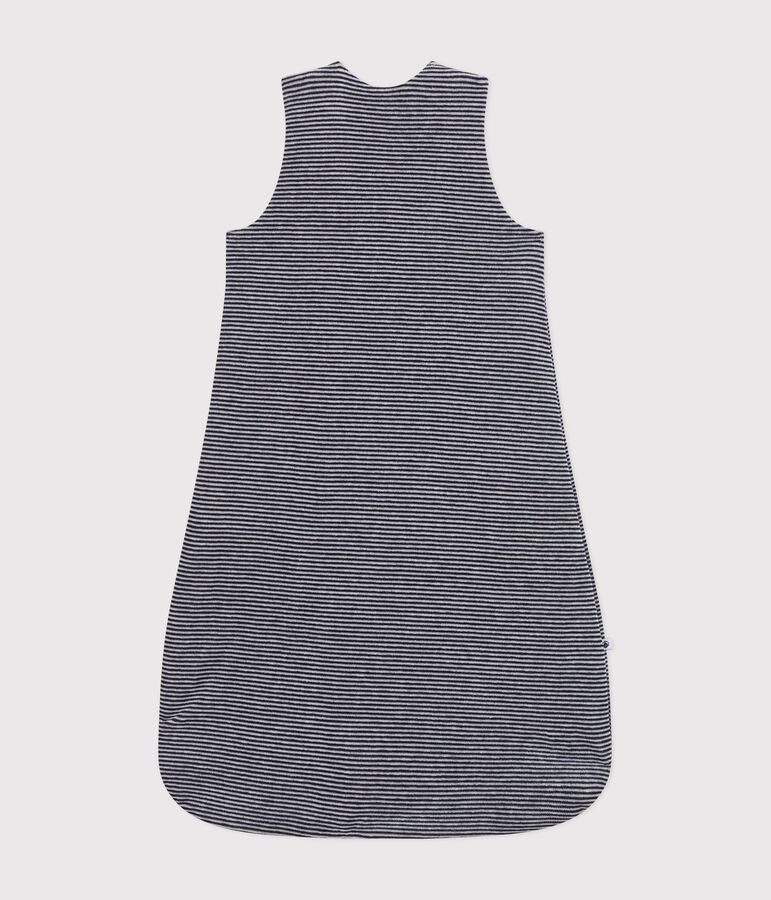 Gigoteuse en velours b&eacute;b&eacute; TOG 2,5 bleu SMOKING/blanc MARSHMALLOW