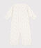 Combisac imprimé en coton blanc MARSHMALLOW/blanc MULTICO