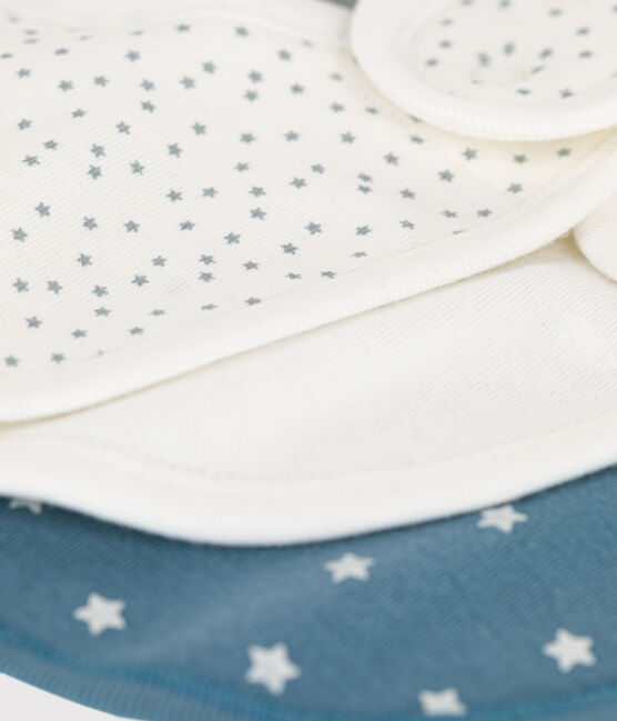 Lot de 3 bavoirs bébé en coton variante 1