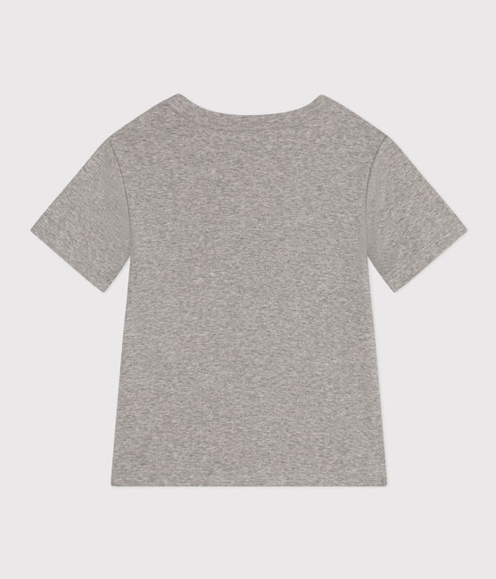 Tee-shirt imprimé en jersey léger enfant garçon gris CHATON CHINE