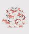 Sweatshirt imprimé animaux en molleton bébé beige MONTELIMAR/blanc MULTICO
