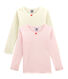 Duo de tee-shirts manches longues petite fille