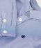 Chemise en popeline enfant garçon bleu BLEU/blanc BLANC