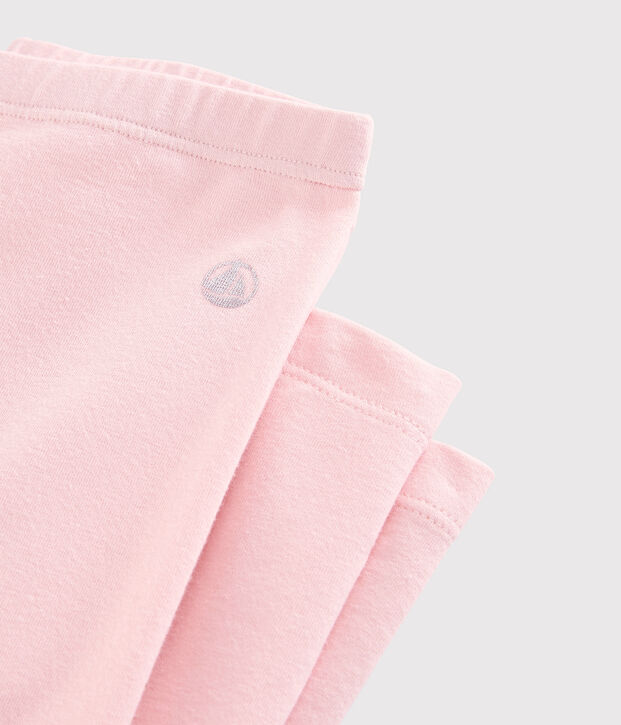 Legging en jersey enfant fille rose