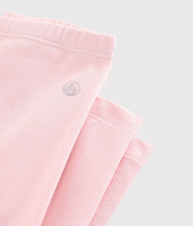 Legging en jersey enfant fille rose