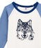 Pyjama petit garçon bleu LIMOGES/blanc MULTICO