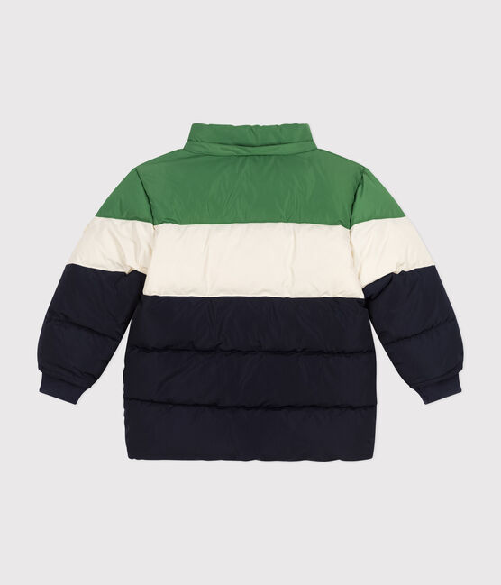 Doudoune enfant garçon bleu SMOKING/blanc MULTICO