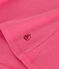 Tee-shirt Femme l'Iconique en coton uni rose PEONIA