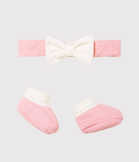 Lot Bandeau Et Chaussons Bebe Fille En Tubique Matelasse Variante 1 Petit Bateau Lot Bandeau Et Chaussons Bebe Fille En Tubique Matelasse Variante 1 Petit Bateau
